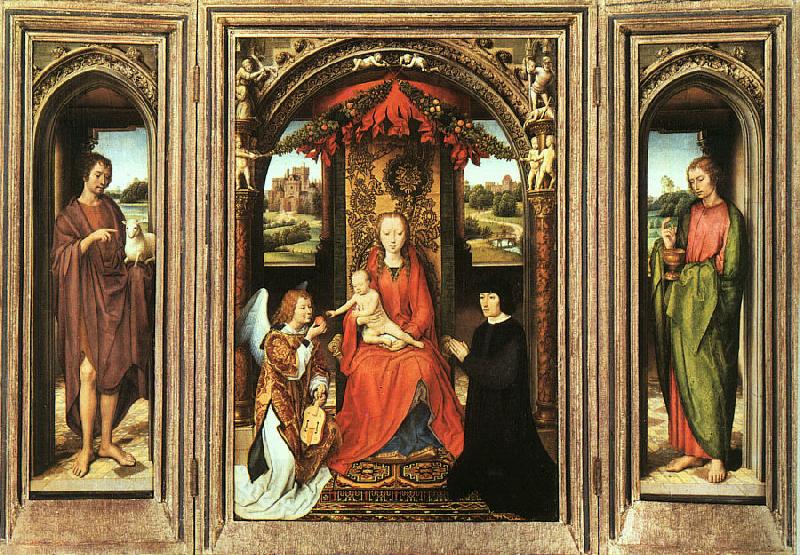 Hans Memling Triptych China oil painting art